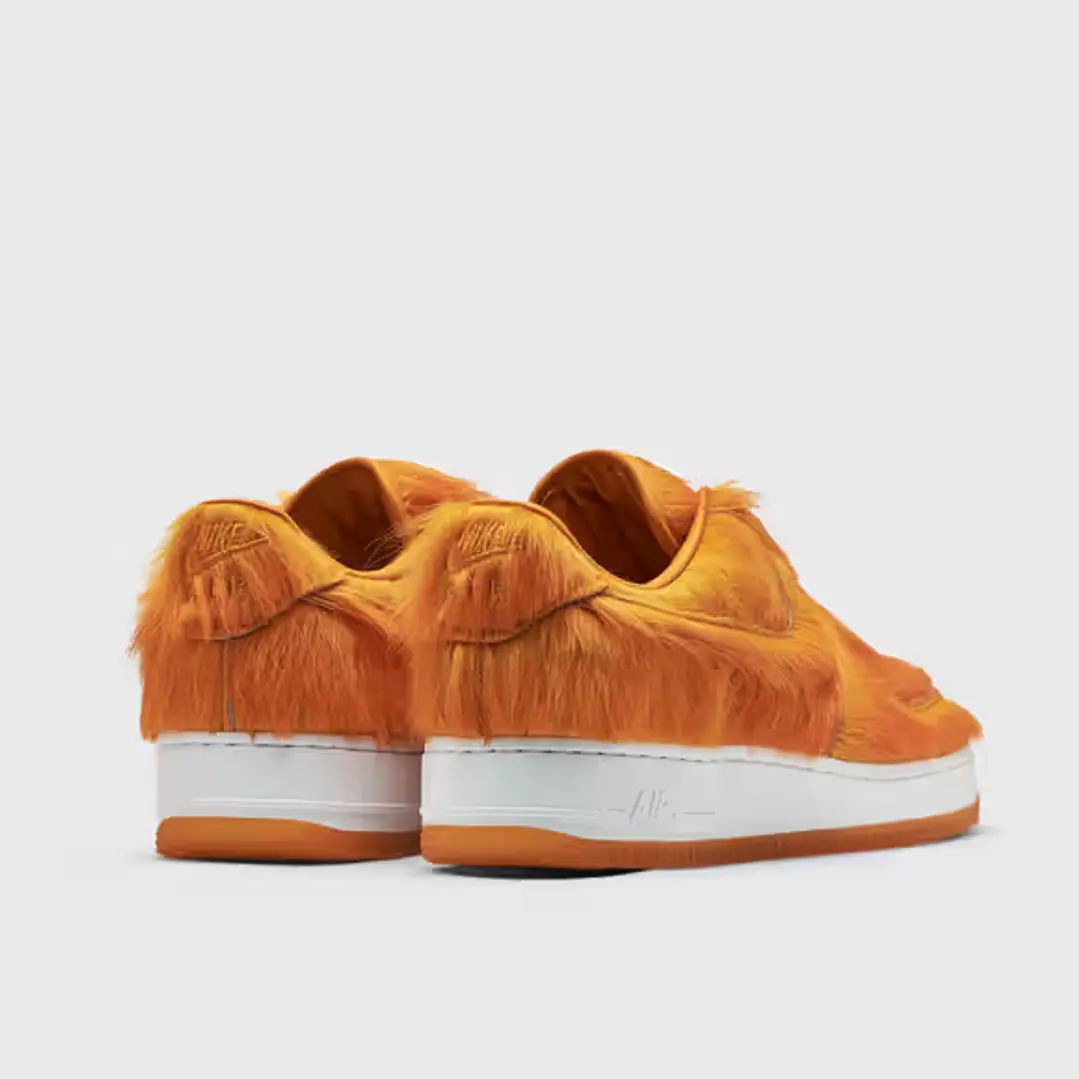 Nike Air Force 1 Low Technicolor Tale Orange Pony Hair 2