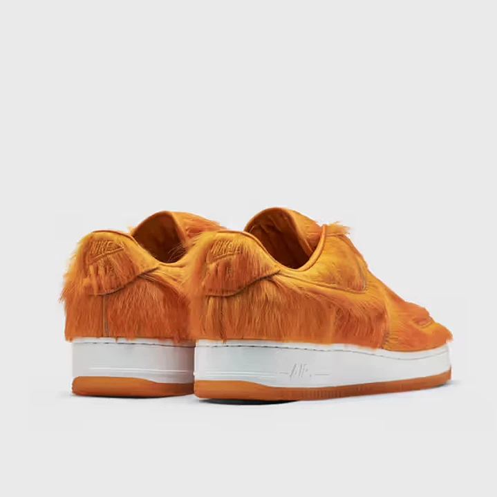 Nike Air Force 1 Low Technicolor Tale Orange Pony Hair 2