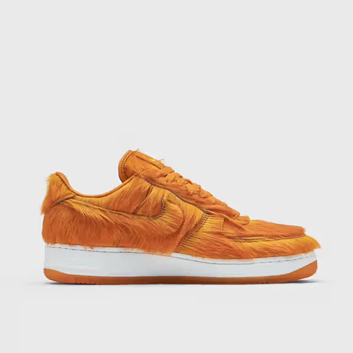 Nike Air Force 1 Low Technicolor Tale Orange Pony Hair 3