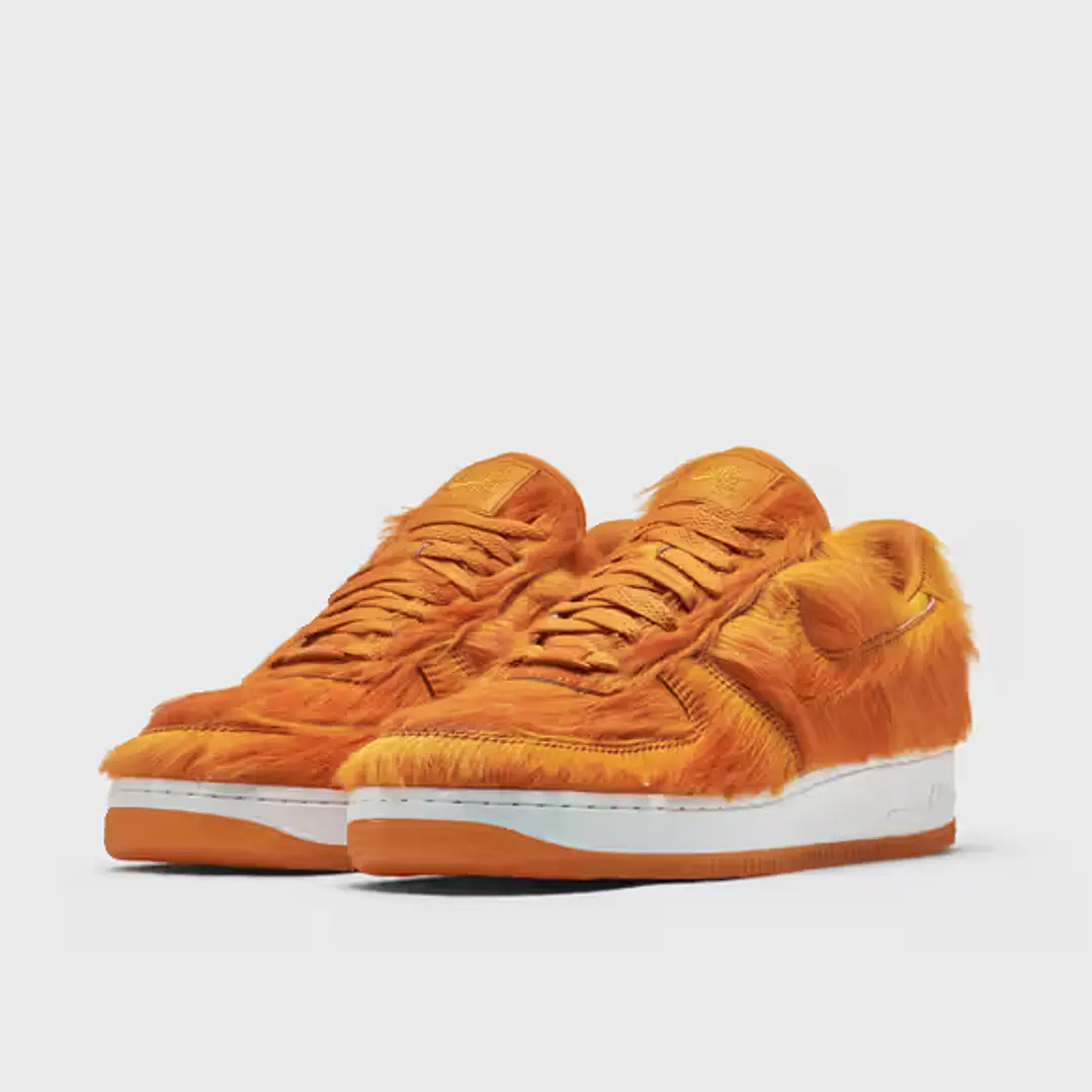Nike Air Force 1 Low Technicolor Tale Orange Pony Hair 4