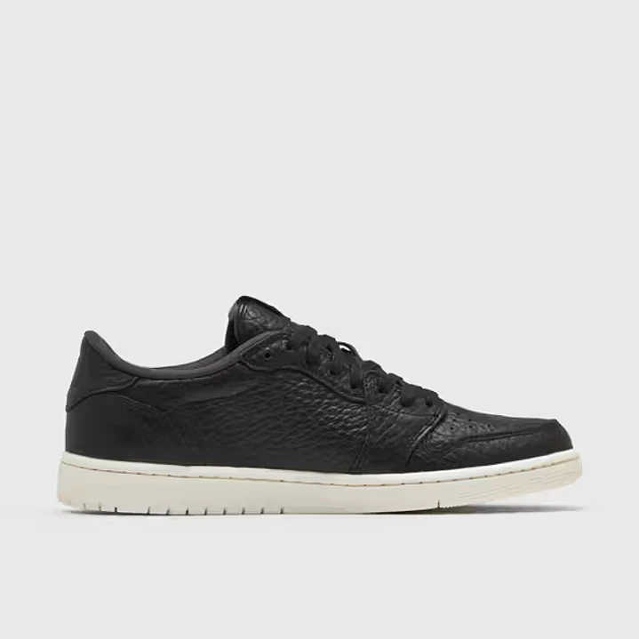 Jordan 1 Retro Low Swooshless Black (2025) 3