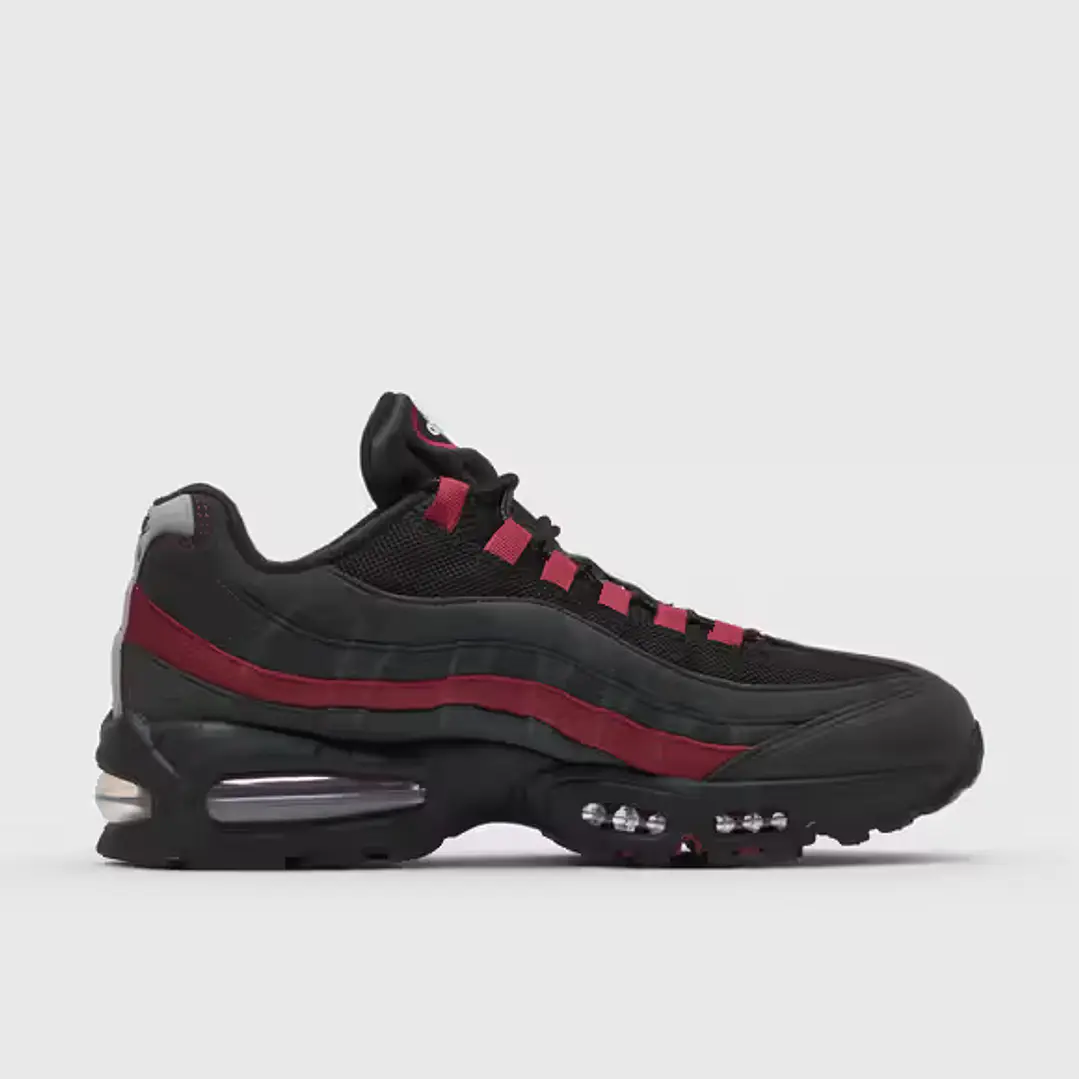 Nike Air Max 95 OG Big Bubble Black Crimson Grey 3