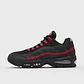 Nike Air Max 95 OG Big Bubble Black Crimson Grey - Thumbnail 1