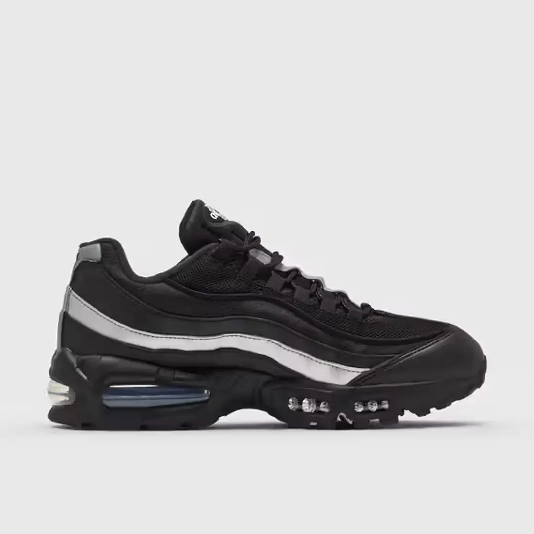 Nike Air Max 95 OG Big Bubble Black White Metallic Silver 3