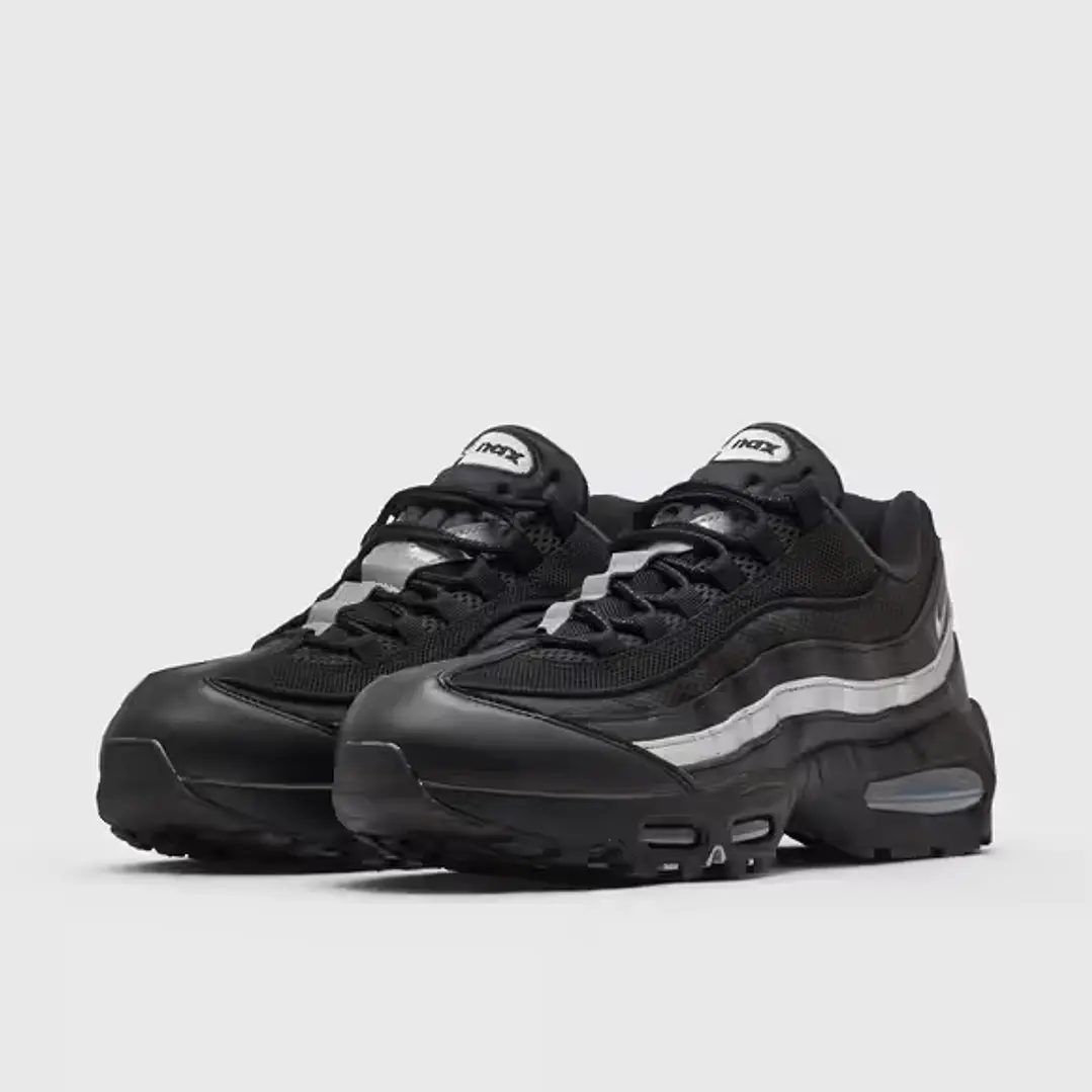 Nike Air Max 95 OG Big Bubble Black White Metallic Silver 4