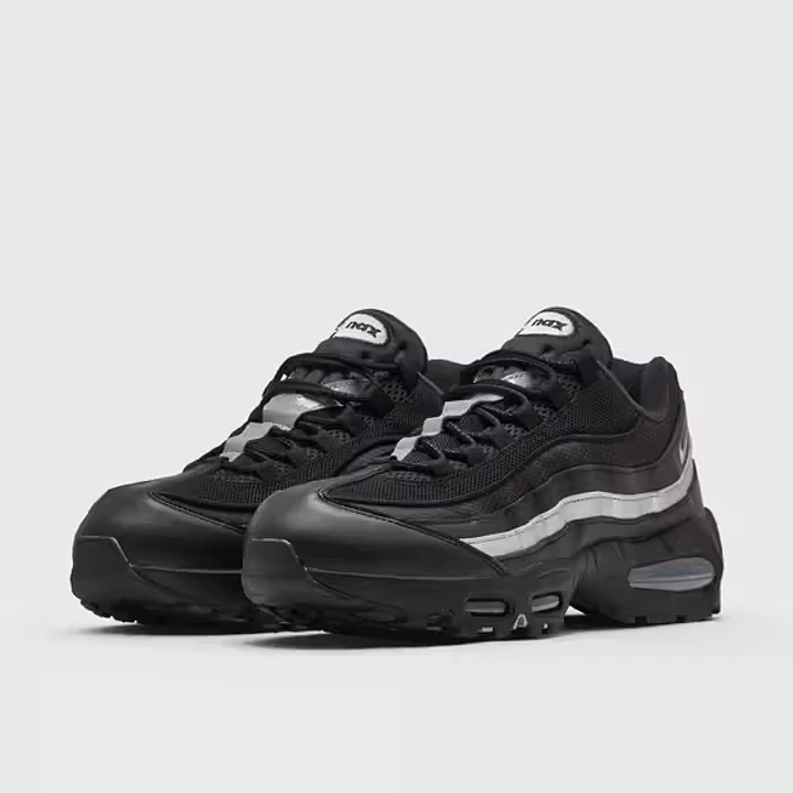 Nike Air Max 95 OG Big Bubble Black White Metallic Silver 4