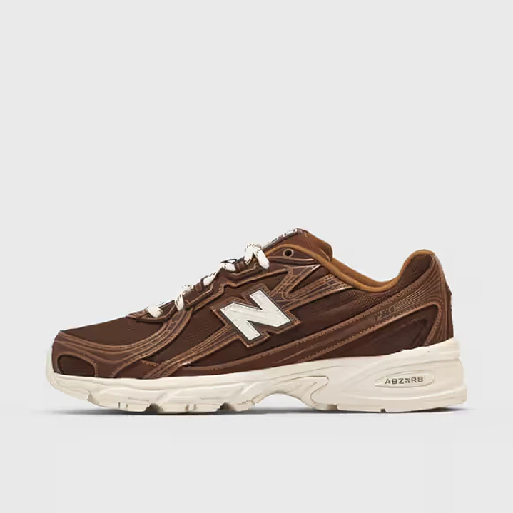 New Balance 740 Pumpernickel Brown Off White 1