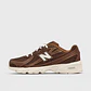 New Balance 740 Pumpernickel Brown Off White - Thumbnail 1