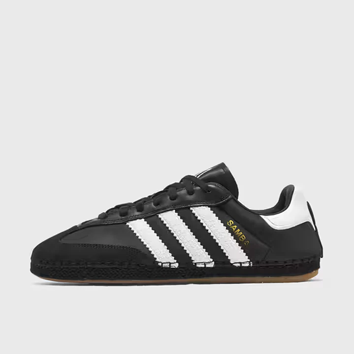 adidas Samba Espadrille CLOT By Edison Chen Black White 1