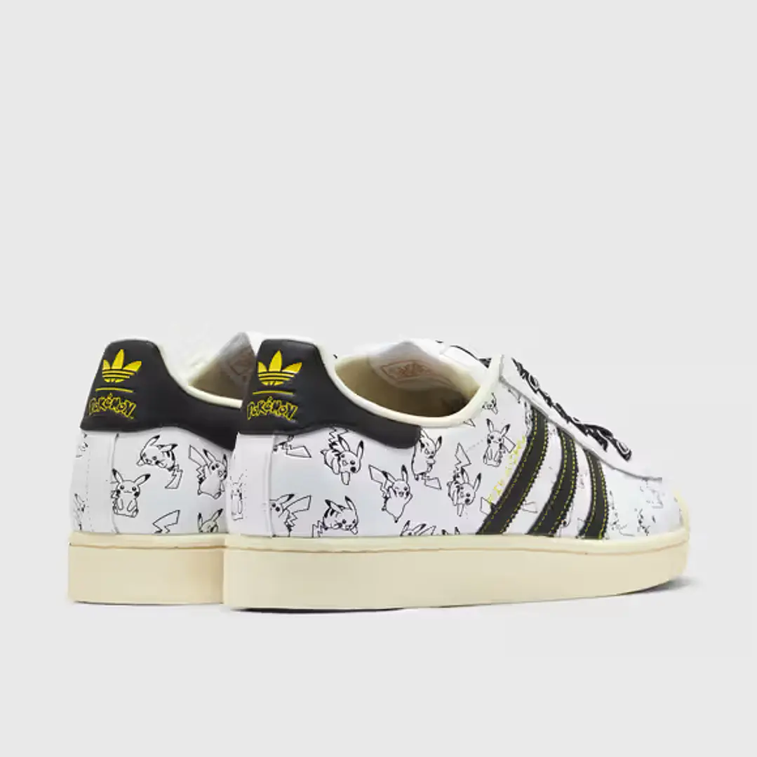 adidas Superstar Pokémon Pikachu White 3