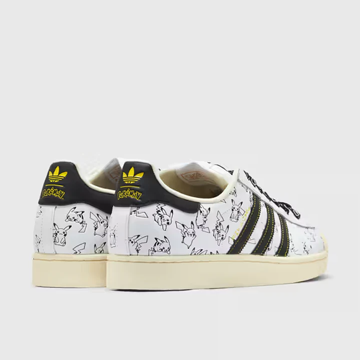 adidas Superstar Pokémon Pikachu White 3