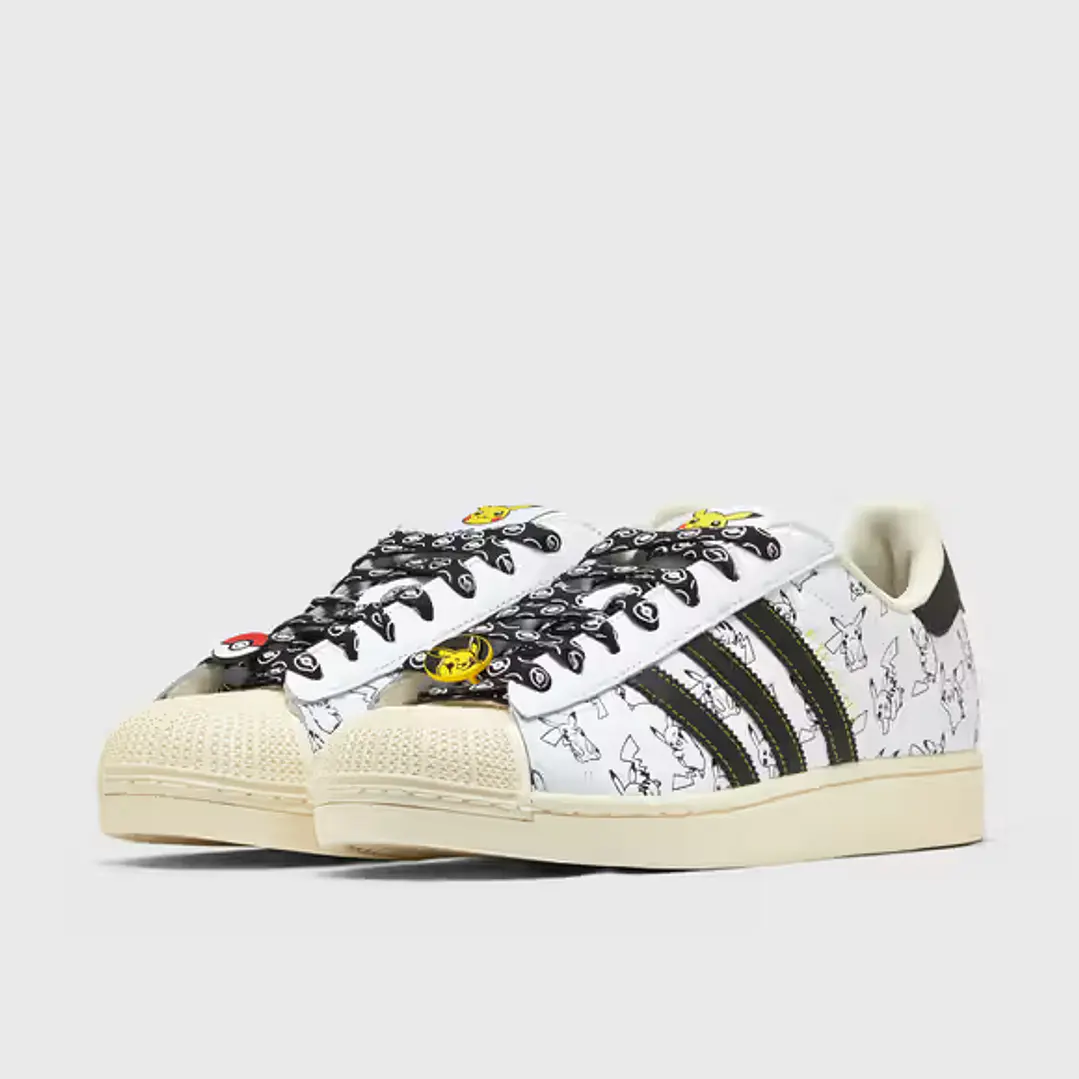 adidas Superstar Pokémon Pikachu White 4