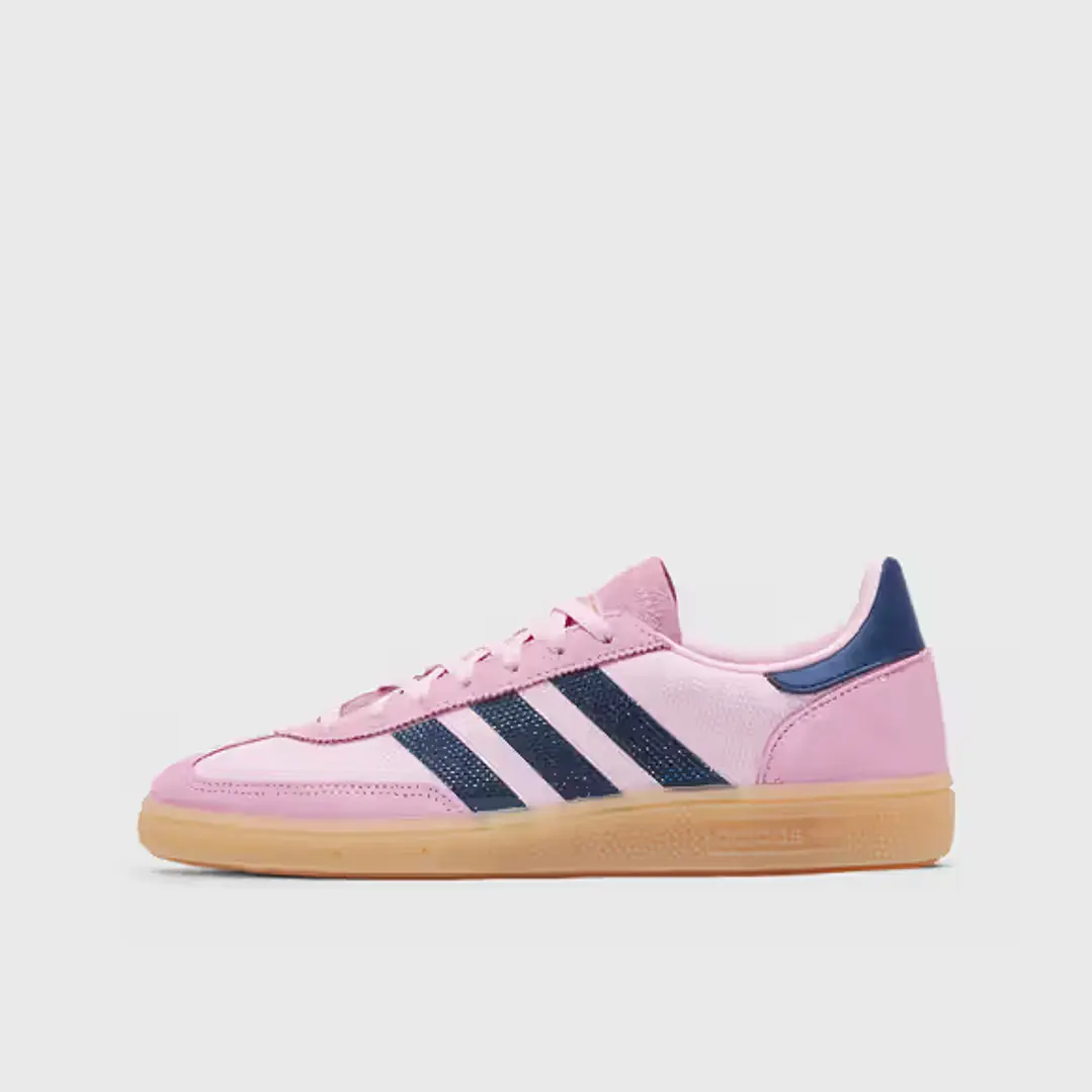 adidas Handball Spezial Rhinestone Pink Dark Blue (Women's) 1
