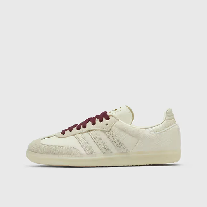 adidas Samba OG Cream White Maroon (Women's) 1