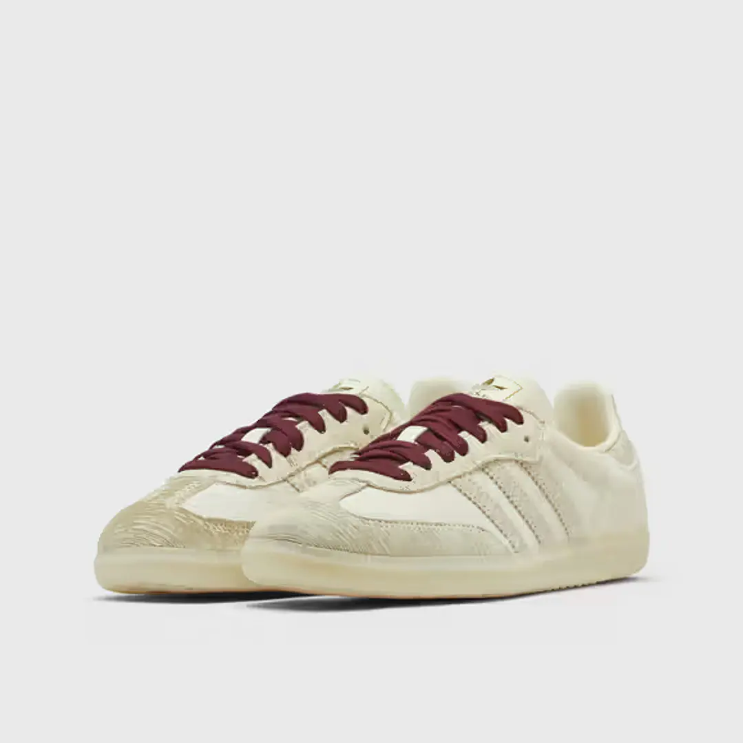 adidas Samba OG Cream White Maroon (Women's) 4