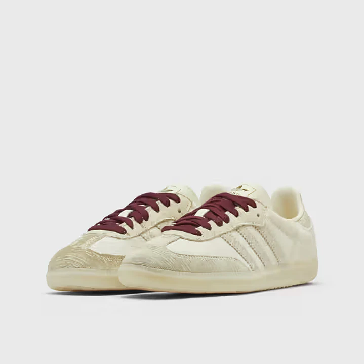 adidas Samba OG Cream White Maroon (Women's) 4