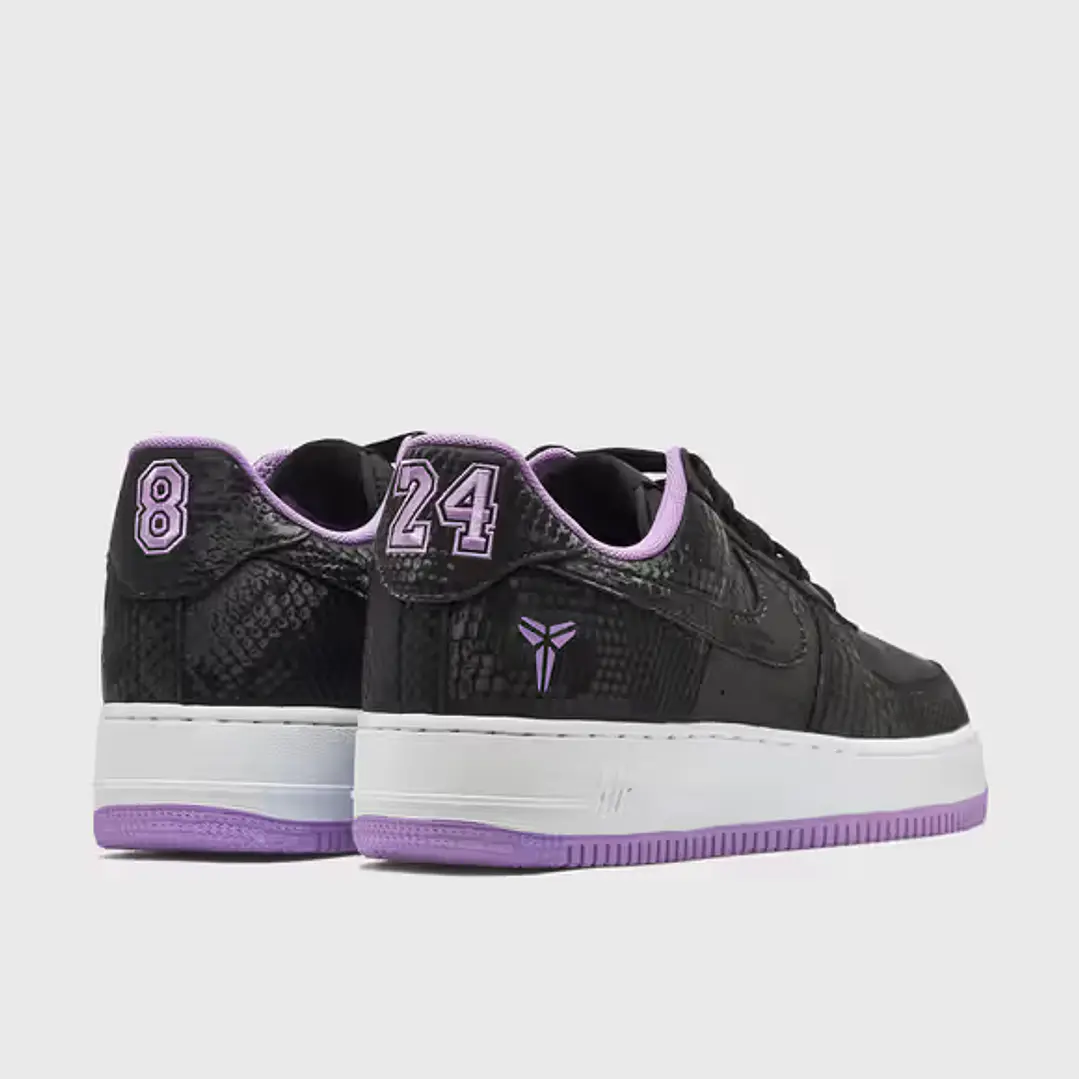 Nike Air Force 1 Low Kobe Bryant Forever Black Purple Stardust 2