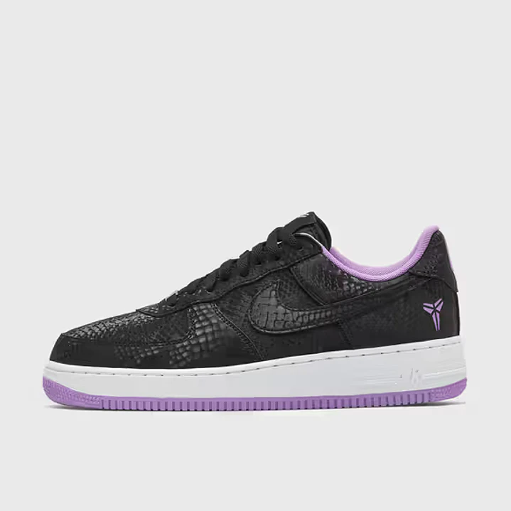 Nike Air Force 1 Low Kobe Bryant Forever Black Purple Stardust 1
