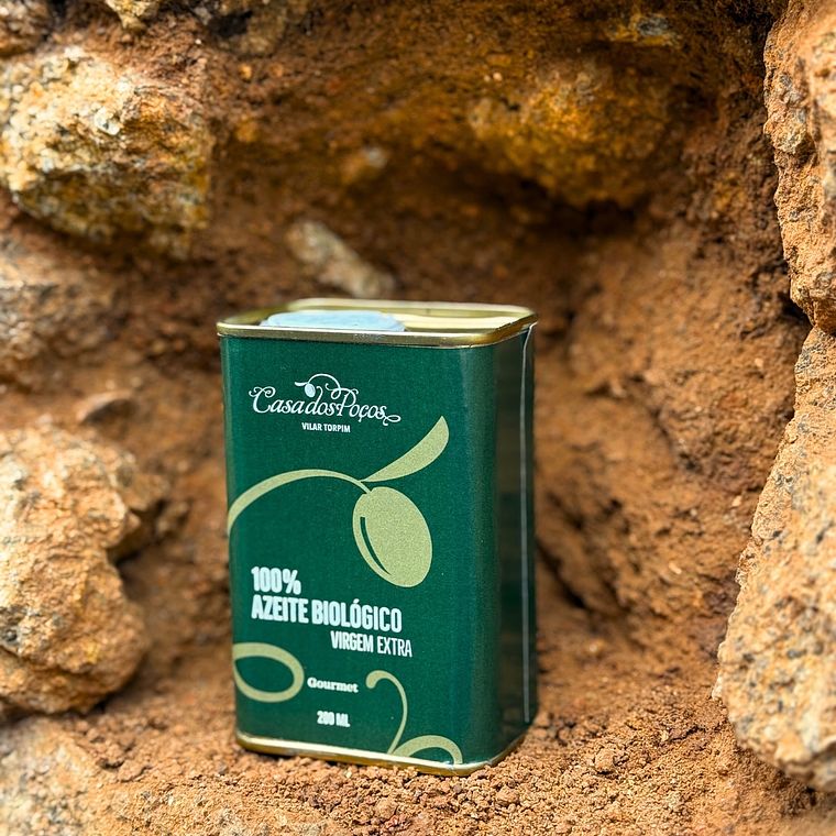 Lata 200ml Azeite Bio Virgem Extra Casa dos Poços 2