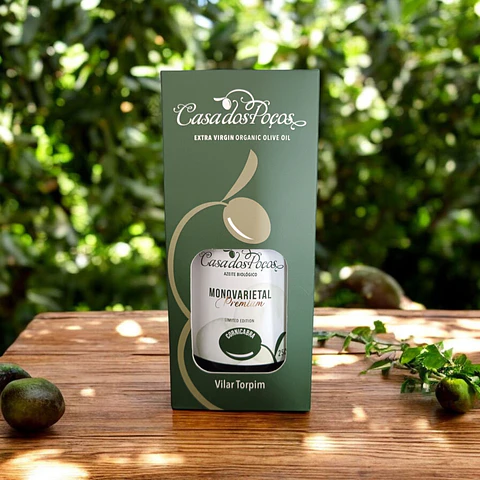 Garrafa 250ml Azeite Bio Virgem Extra Monovarietal Casa dos Poços