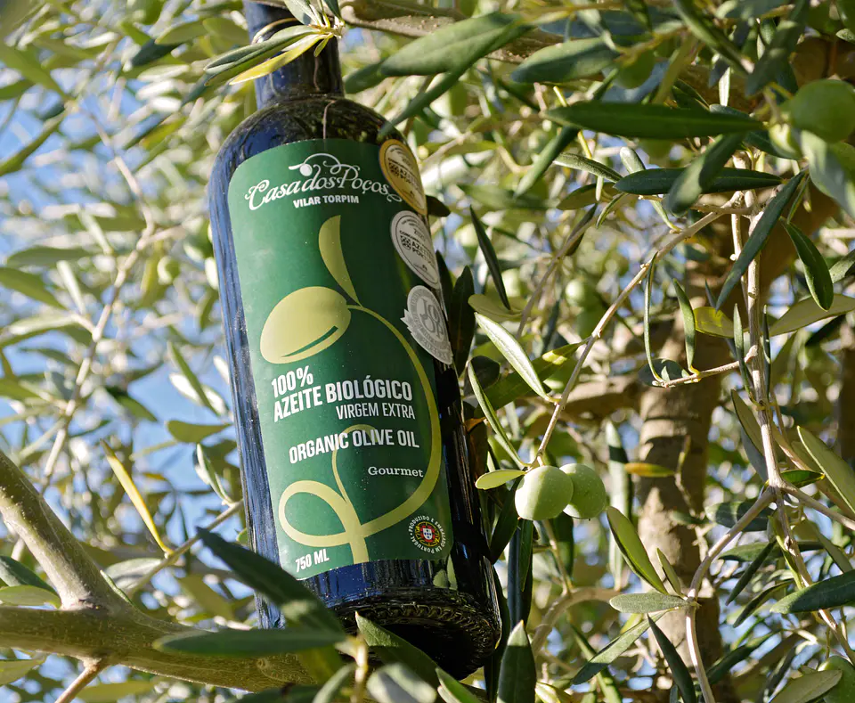 750ml Bottle of Premium Organic Extra Virgin Olive Oil from Casa dos Poços 4