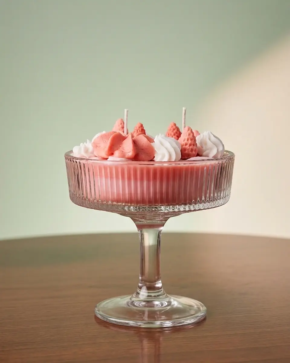 Vela Strawberry Latte (copa) 1
