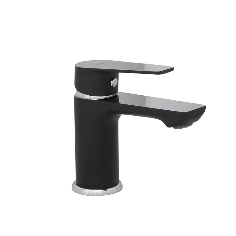 Monomando Lavatorio Duo Negro 2