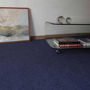 Cubrepiso C/Goma Funny 4Mt Ancho- Azul