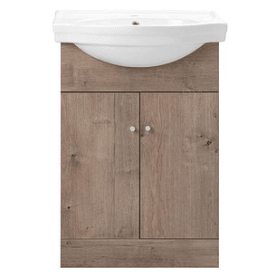 Kit Mueble Marie 50 Lenga + Cubierta Blanche 80X50