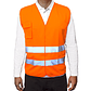 Chaleco Reflectante Naranjo 2 Cintas - Miniatura 2