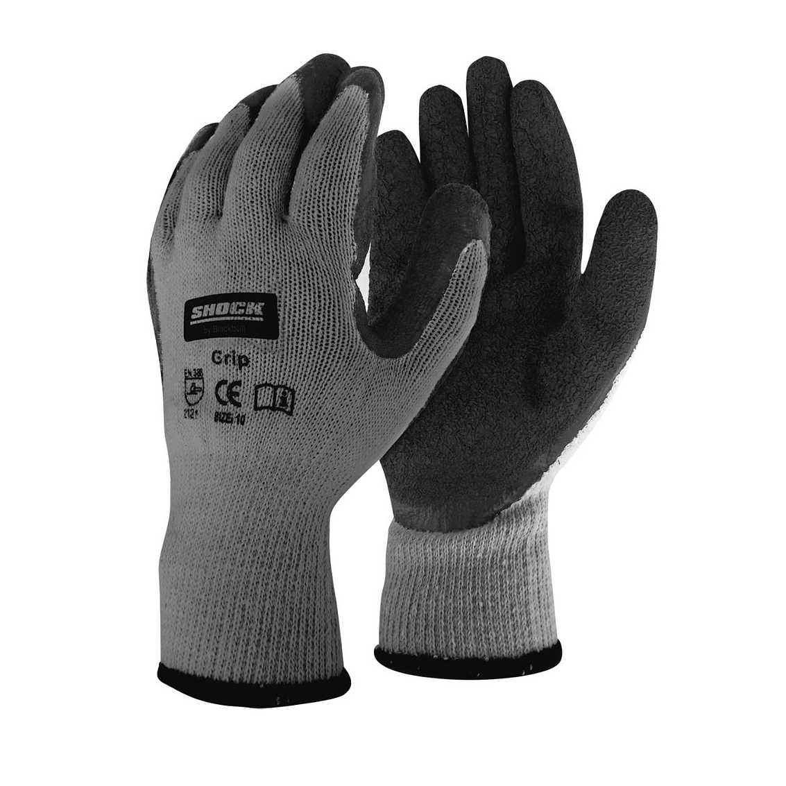 Guante Grip Shock Gris By Black Bull T/9 1