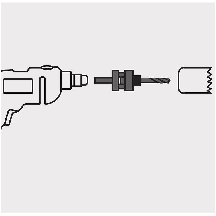 Guia P/Sierra Copa Kraft Bohrer 1/4 K-7435 [14Mm- 30Mm] (470180) L.D.E. 2