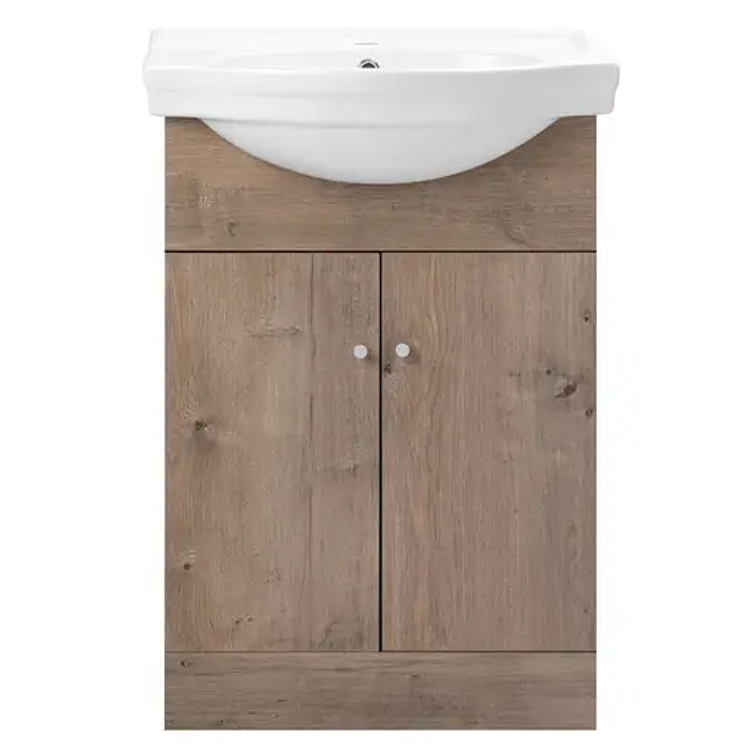 Kit Mueble Marie 50 Lenga + Cubierta Blanche 80X50 1