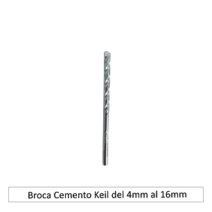 Broca Para Concreto Keil  6 Mm.