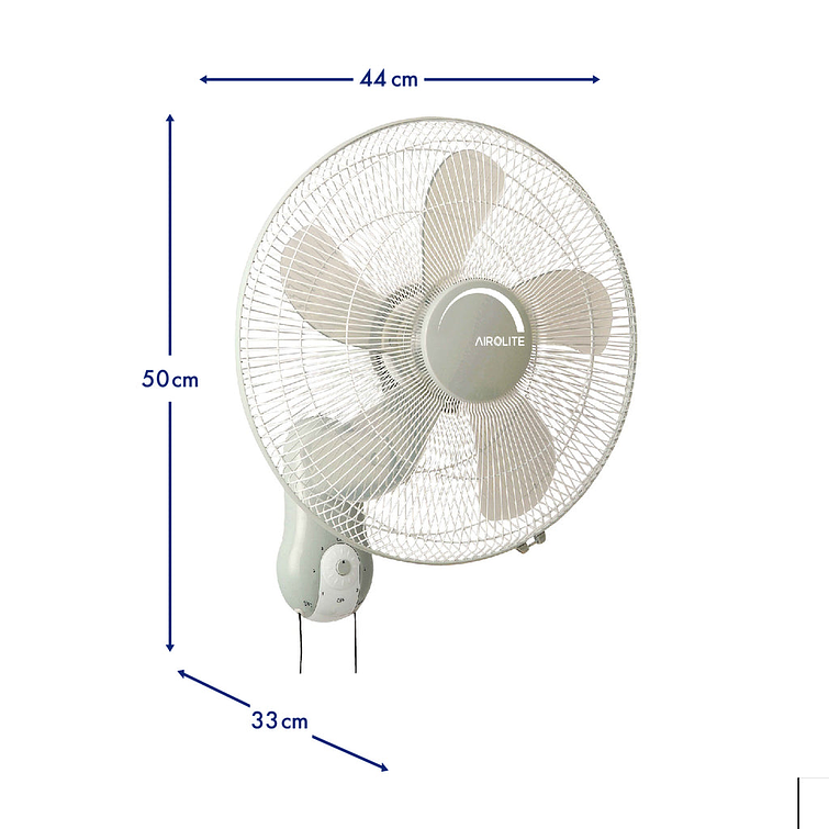 Ventilador Airolite Mural 16 Mod. V16M6 , Piola Y Botones (10260-106) 4