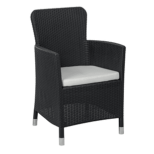 Juego De Terraza Comfort Capri Gris Grafito