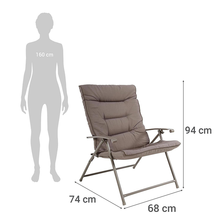 Juego De Terraza Sao Paulo 4P + Mesa Centro Redondo 10