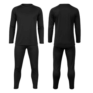 CONJUNTO PRIMERA CAPA POLIESTER NEGRO ACKERLAND KUPPEL