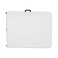 Mesa Plegable Rectangular 150X70Cm Blanca - Miniatura 2