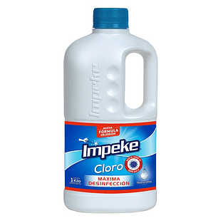 Cloro 1 Lt Concentrado Tradicional 2,5% Impeke