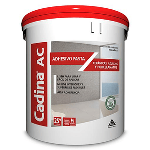 Adhesivo Cadina Pasta Ac 25 Kg.