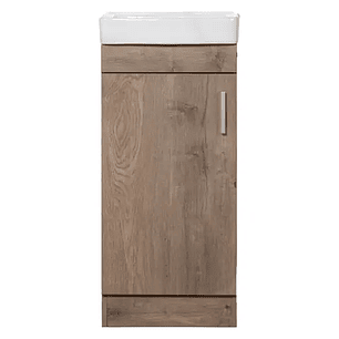 Kit Mueble Claire 40 Lenga + Cubierta Blanche