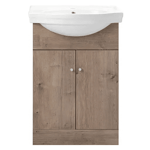 Kit Mueble Marie 50 Lenga + Cubierta Blanche 80X50