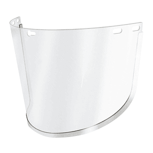 Visor Policarbonato 8X16 Transparente Ribete De Aluminio (02-04-005) (201800280048)