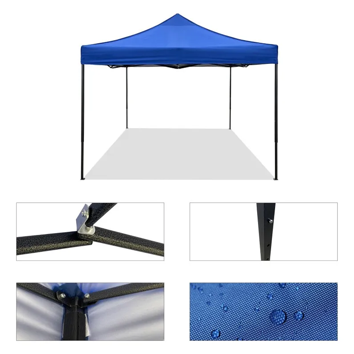 Toldo Azul Retractil 3 X 3 Std. 3