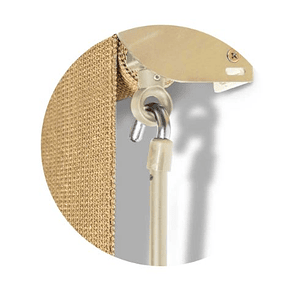 Persiana Roller Beige Para Exterior 150X220 Cm