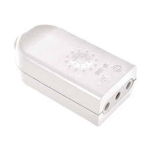 Enchufe Hembra 10A 2P+T Blanco