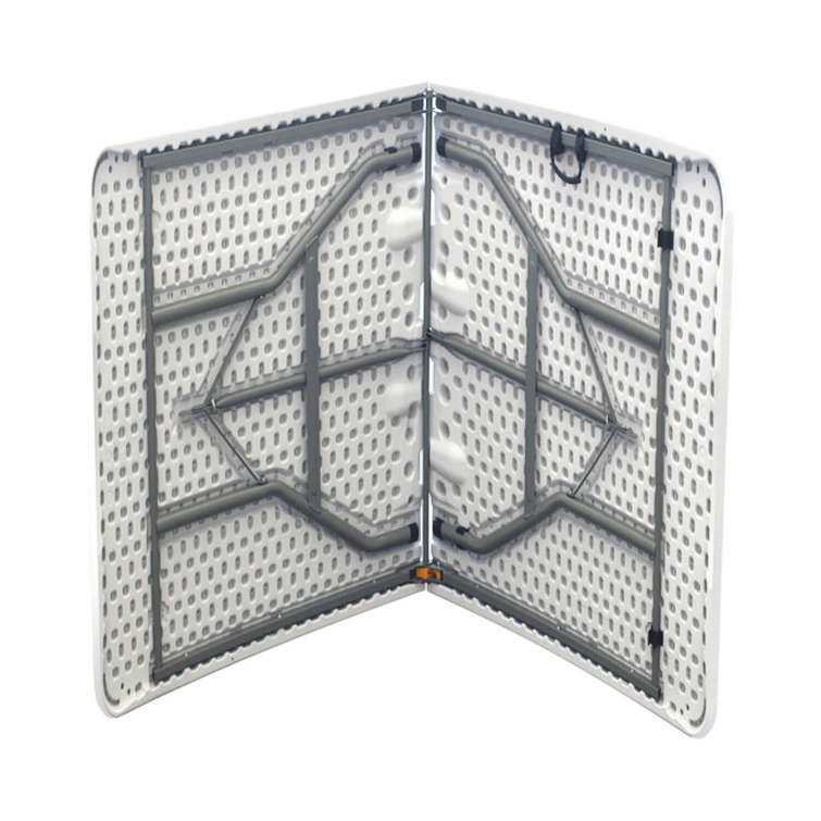 Mesa Plegable Rectangular 150X70Cm Blanca 3