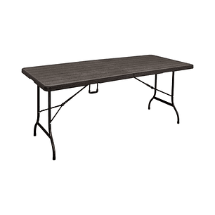 Mesa Plegable Con Diseño De Madera 180Cm Northwest