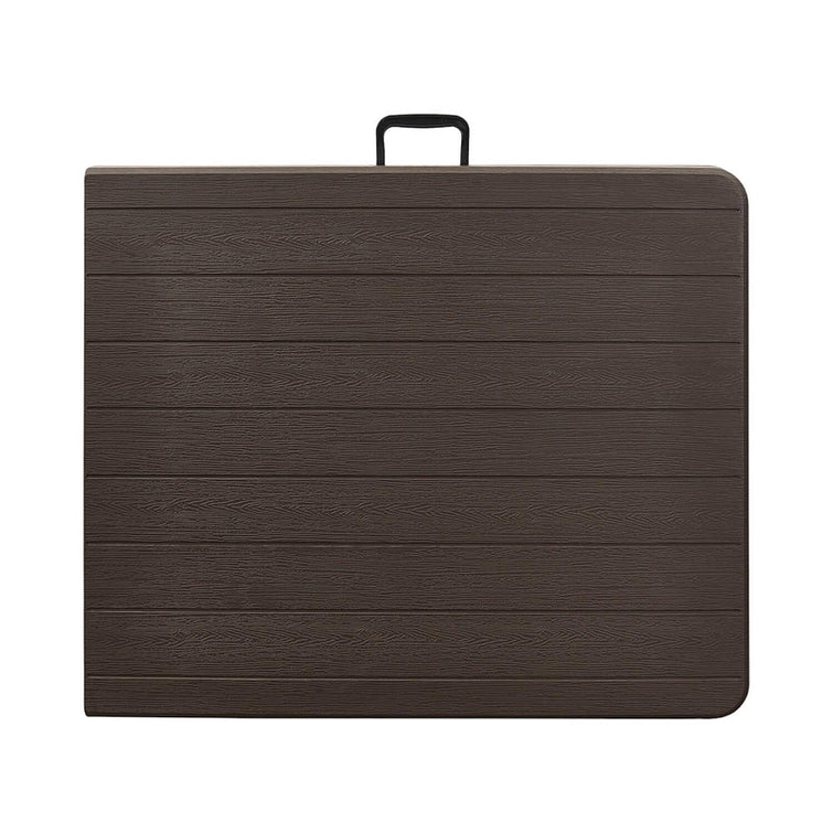 Mesa Plegable Con Diseńo De Madera 180Cm Northwest 4